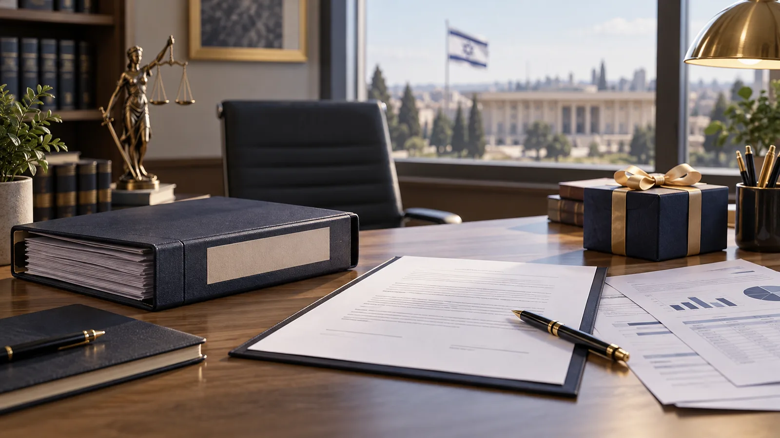 תיק החלטות ומתנה משרדית, להמחשת בדיקת קשר בין הטבה לתפקיד ציבורי